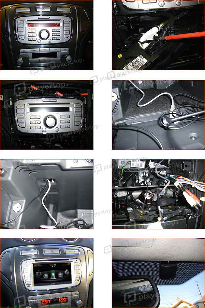 branchement autoradio ford mondeo titanium 2008